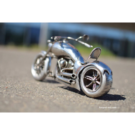handcrafted Chopper bike.